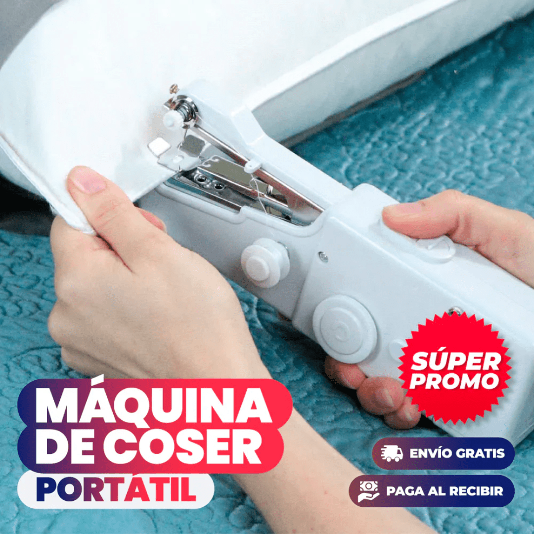 Máquina de Coser Portátil Eléctrica - Elixir Guatemala